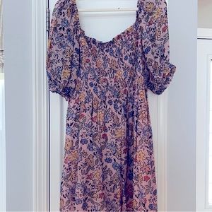 Velvet by Graham and Spencer Estelle Floral Print Dress